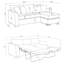 Canapé-lit modulaire rembourré Upholstered-1625720369