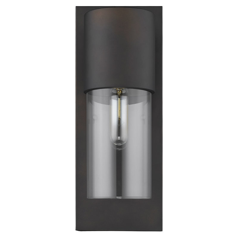 Donegal Wall Light, Oil-Rubbed Bronze, Clear