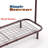 Simple Houseware Clothing Rack With Industrial Pipe And Bottom S...