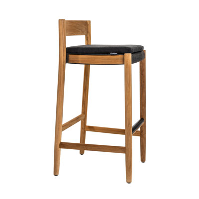 Copenhagen Teak Patio Bar Stool