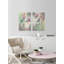 « clouded fleurs », ensemble de 2 reproductions d’art en acrylique sur toile-31842316