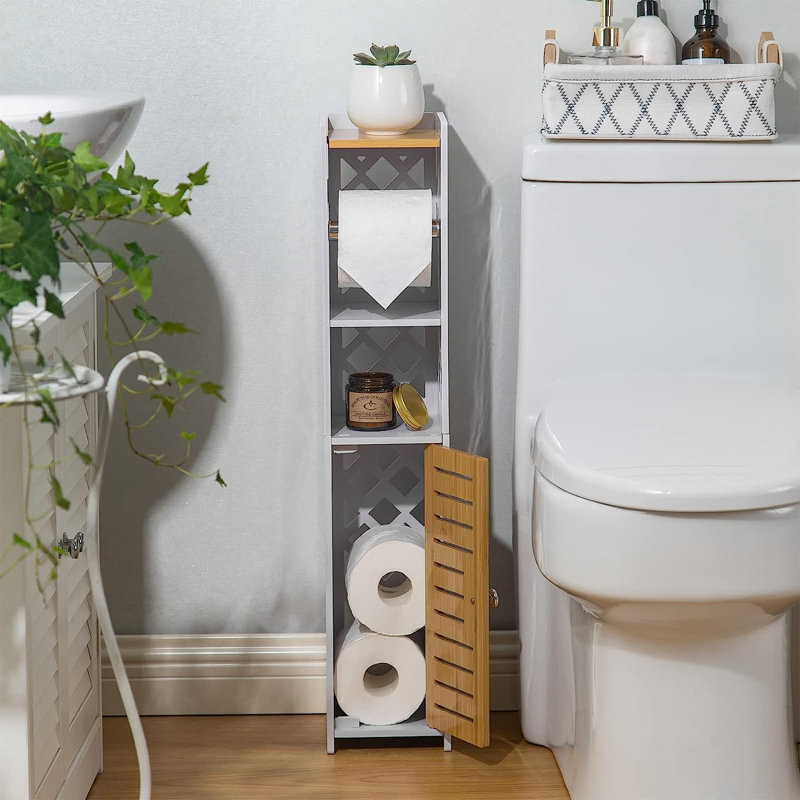 Porte-papier hygiénique, Blanc/naturel