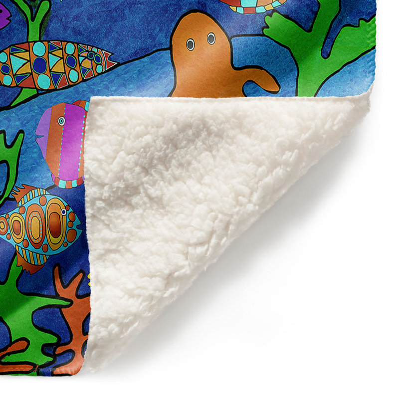  Couverture douce en sherpa, 51 po x 60 po