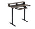 Dark Rustic Oak/Black