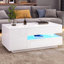 Virel Height-Adjustable Coffee Table With LED Lighting And Hidden Storage-125177278