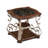 End Table With Birch Middle Shelf