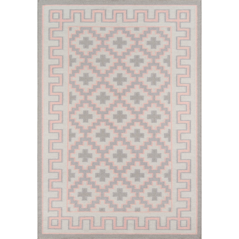 Thompson Hand Woven Wool Oriental Area Rug, Rectangle 3'6" x 5'6"