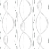 Ribbons And Chains Abstract Vinyl Wallpaper Roll by Jamie Graney