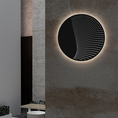 Inside-Out Aluminum LED Flush Mounted Sconce