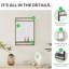 Montas Metal Frame Hallway Mirror with Storage Shelf - Bedroom Hollywood Mirror-567204769