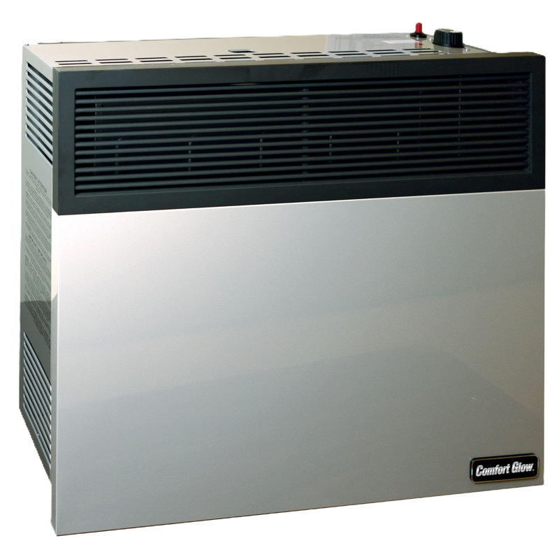 Comfort Glow Direct Vent Propane Heater, 25,000 BTU Wall Mount 750 sq ft - DVP25