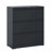 Lateral File Cabinet 3 Drawer, Black Filing Cabinet with Lock, Lockable File Cabinet for Home Office, Locking Metal File Cabinet for Legal/Letter/A4/F4 Size-298780683