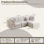 Canapé modulaire Boneless 110 "Comfy Cloud Couch-835176949