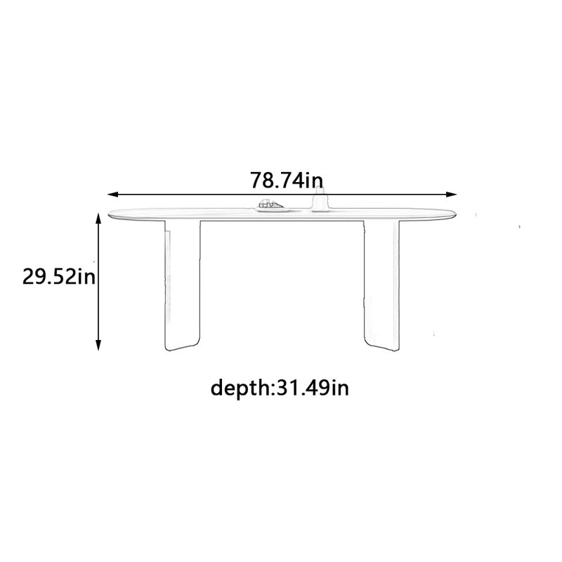 Shellenbarger, 29.52"H x 78.74"L x 31.49"W