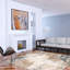 Tapis beige / gris / bleu sarcelle-1625050193