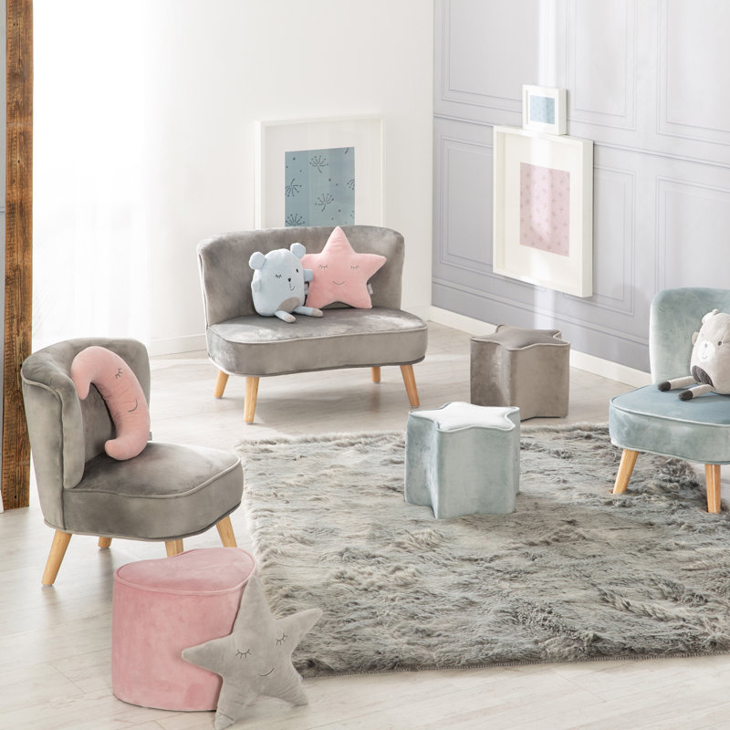 Children's Chair, Grey