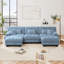 Luxueux canapé modulaire surdimensionné en forme de U pour le salon-872692769