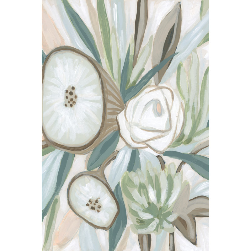 Sage Bouquet II by June Erica Vess - Wrapped Canvas Painting, 91cm H x 61cm W x 3.8cm D	