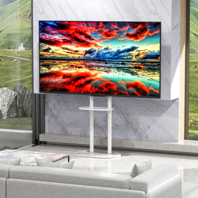 TV Stand for TVs up to 75", White