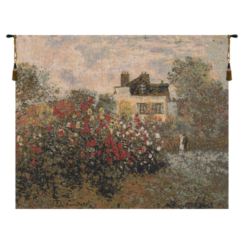 Loom Woven Cotton Blend Wall Hanging, 35" H x 56" W