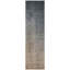 Tapis de couloir d'extérieur lavable taupe et gris 8 pi HomeRoots