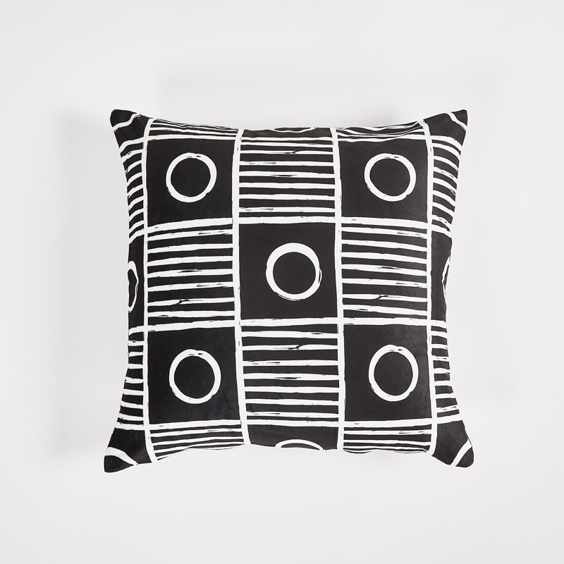 Coussin floral 22 po