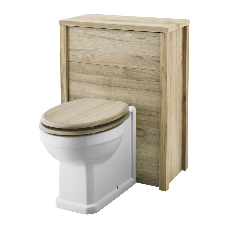 Carlton Toilet Seat, Natural Walnut