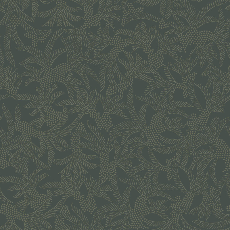 Yuki Osada Floral Wallpaper Double Roll, Sage