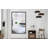 60"X40" Oversized Modern Rectangle Wall Mirror With Black Aluminum Frame For Bathroom, Living Room, Or Bedroom (Vertical/Horizontal Mount) | Gift Idea-17958546