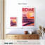 Affiche rétro de Rome, Rome-1697399852