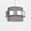 Kinvara Fabric Semi Flush Mount-2056977292