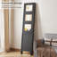 Cloison de style cadre 4 panneaux, noir-1786216542