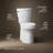 Betello 1.28 GPF (Water Efficient) Elongated Two-Piece Toilet (Seat Not Included)-44387724-44387725