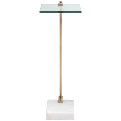 Caddie Glass C Table End Table