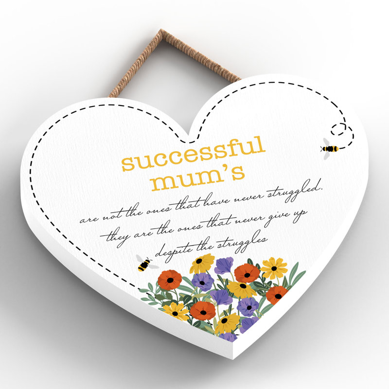 Words And Text Wall Decor, 10cm H x 9cm W x 0.5cm D