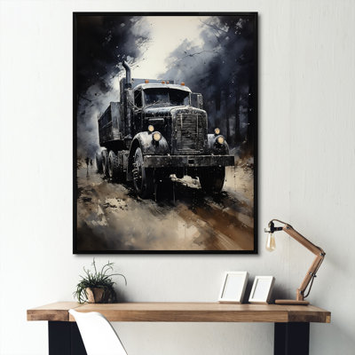 " Au Noir Us Military Truck IV "