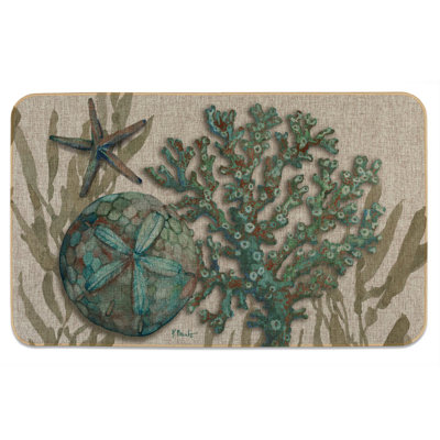 Tapis d'intérieur / extérieur Crescent Beach Shells