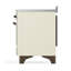 Cuisinière à induction de 48 pouces avec 6 éléments à induction en blanc antique (garniture brunie) Majestic III Series-124828835-124828836
