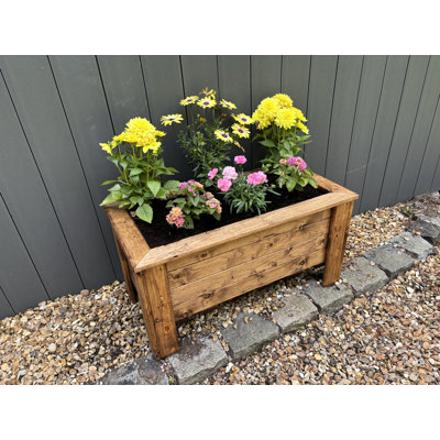 Gennoviva Handmade Wood Planter Box