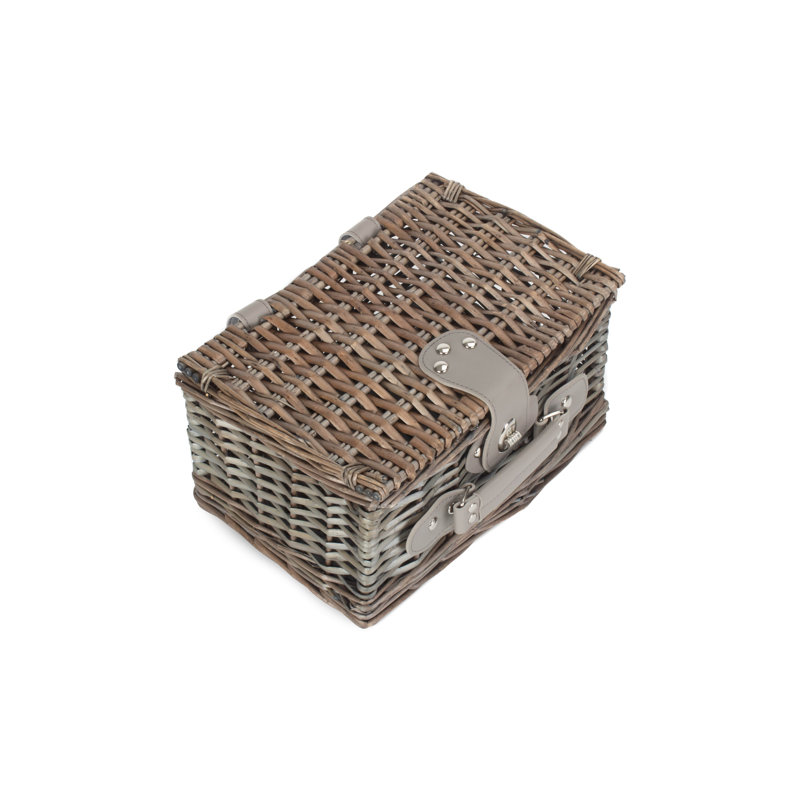 Wicker Small Chest Storage Hamper Basket