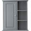 Armoire murale de salle de bain  l 24 po x P 7 po x H 28 po prête à assembler-94950708