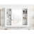 Modern Bathroom Cabinet, 35'' X 28'', Ample Storage Capacity, Stylish Decor Elegant Design-866270742