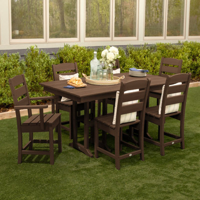 Lakeside 7-Piece Farmhouse Dining Set