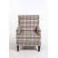 Chaise d'appoint moderne rembourrée