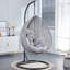 Balancelle avec support, fauteuil suspendu avec coussins et coussin