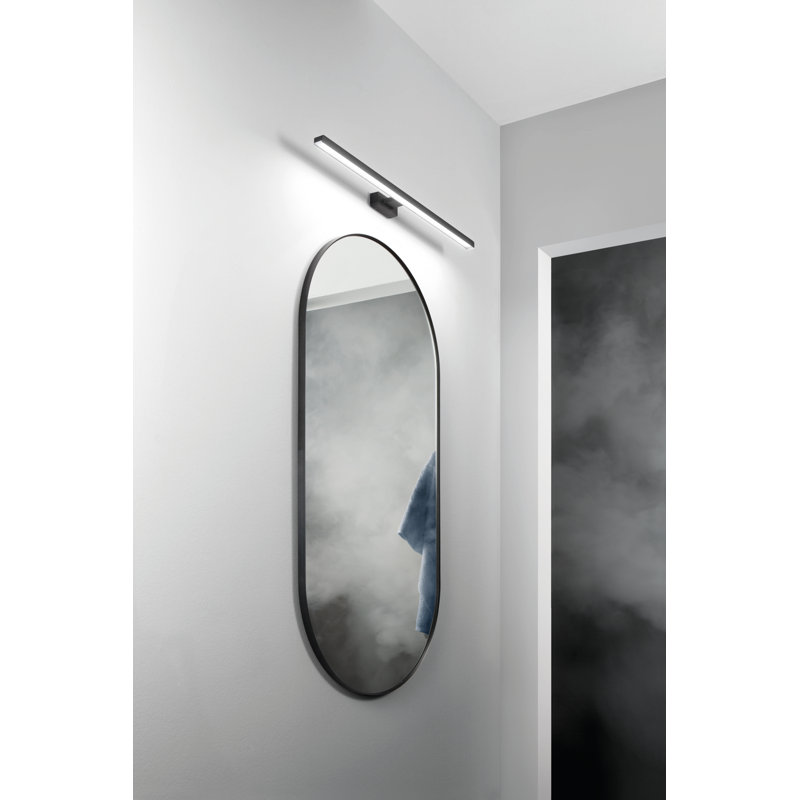 Hardwired LED Wall Mounted Picture Light, Black