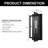 Rodrigus 1-Light Wrought Iron Flush Mounted Sconce
