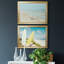 Padre Island Shore Birds - Ensemble de 2 reproductions d'art sur toile encadrées-1180791707-1180791702-1180843042