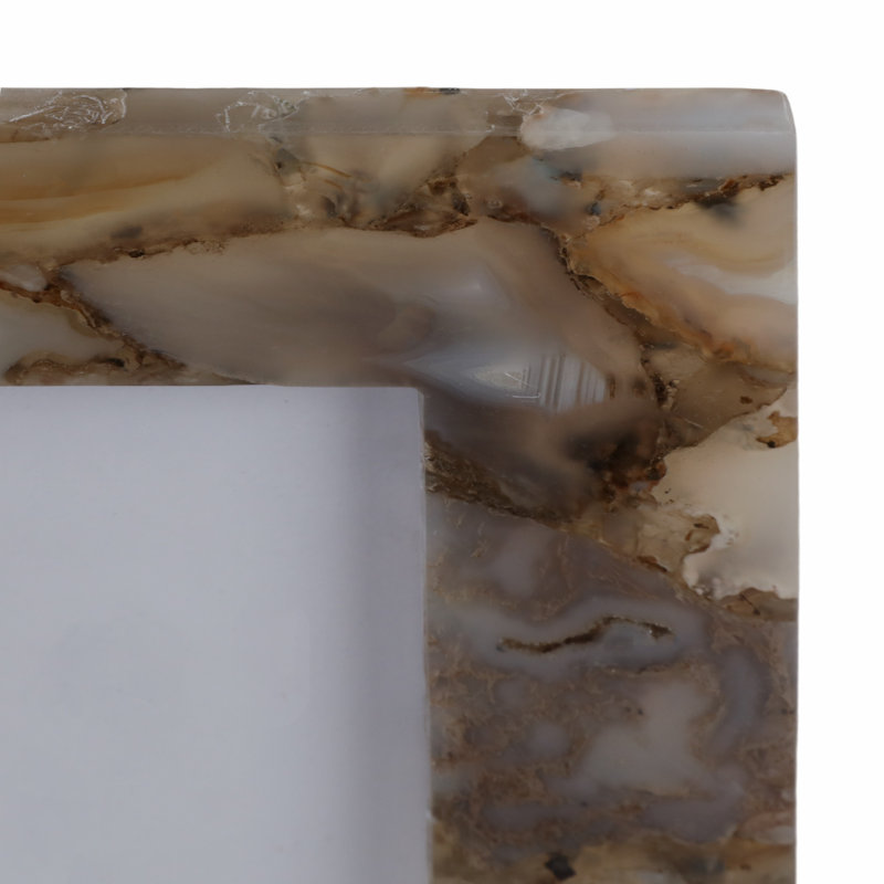 Cadre photo Mankato Agate, 5 po x 7 po, Gris