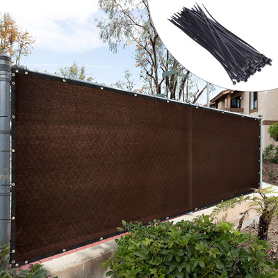 Royal Shade Privacy Screen Cover Windscreen with Heavy Duty Brass Grommets by Royal Shade